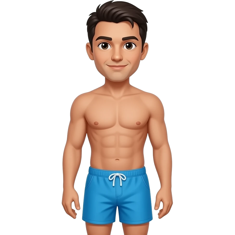 man in swimming trunk emoji