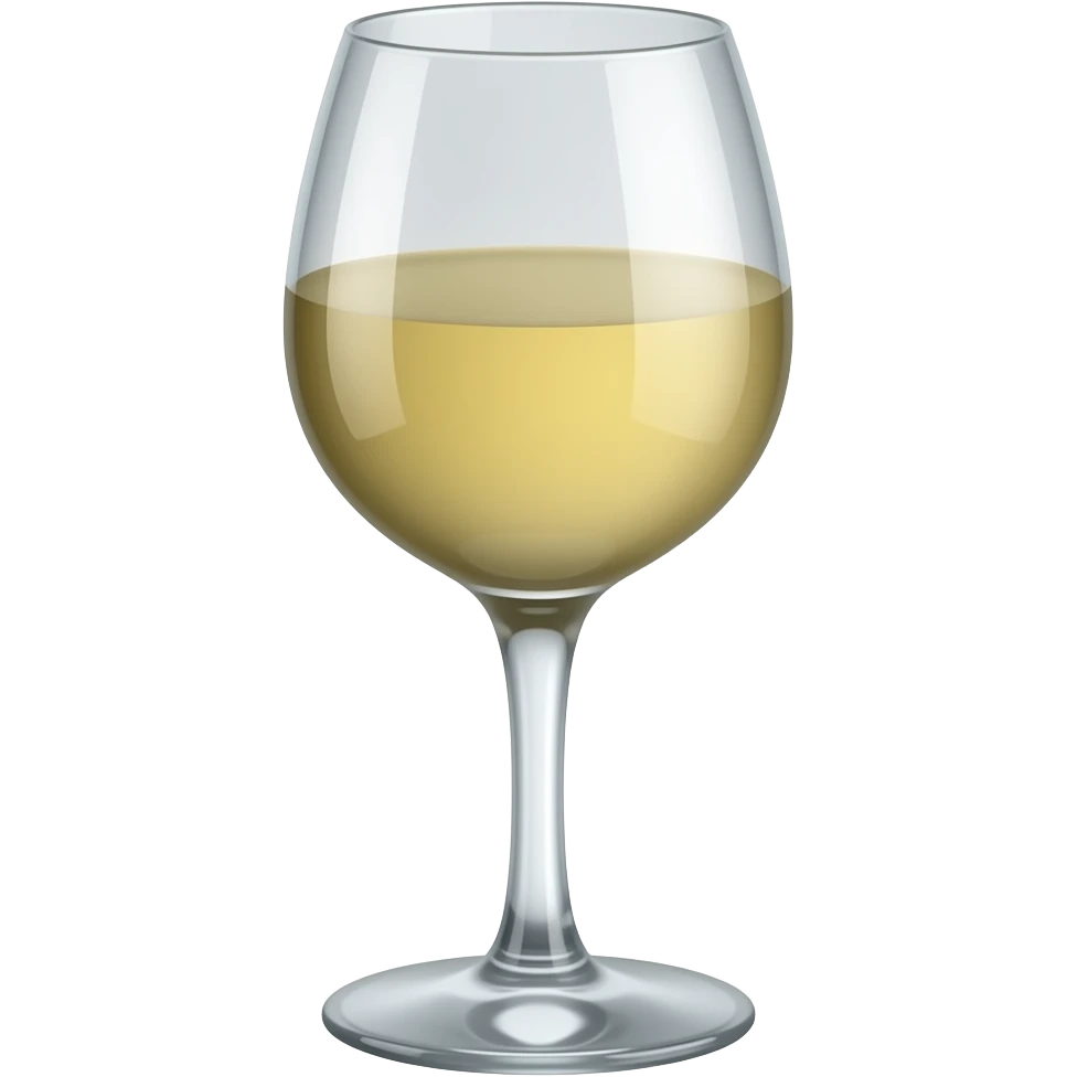 white wine emoji