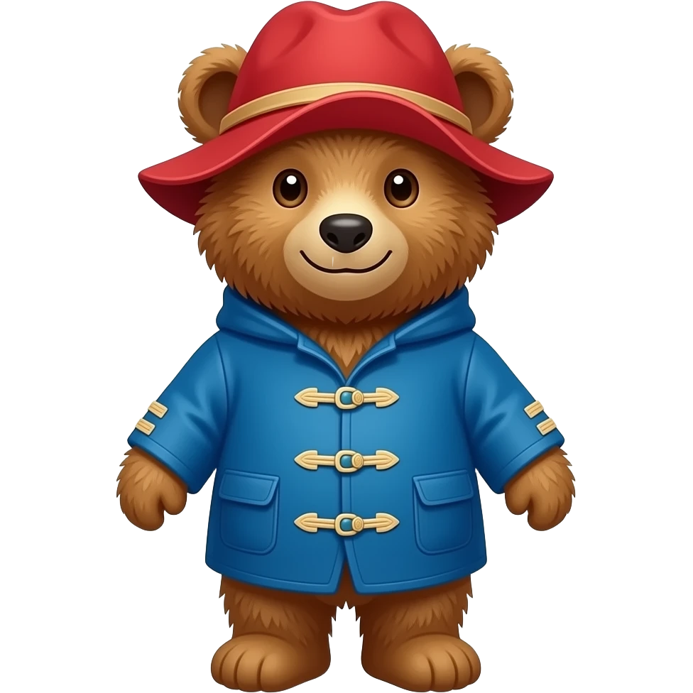 Paddington bear emoji
