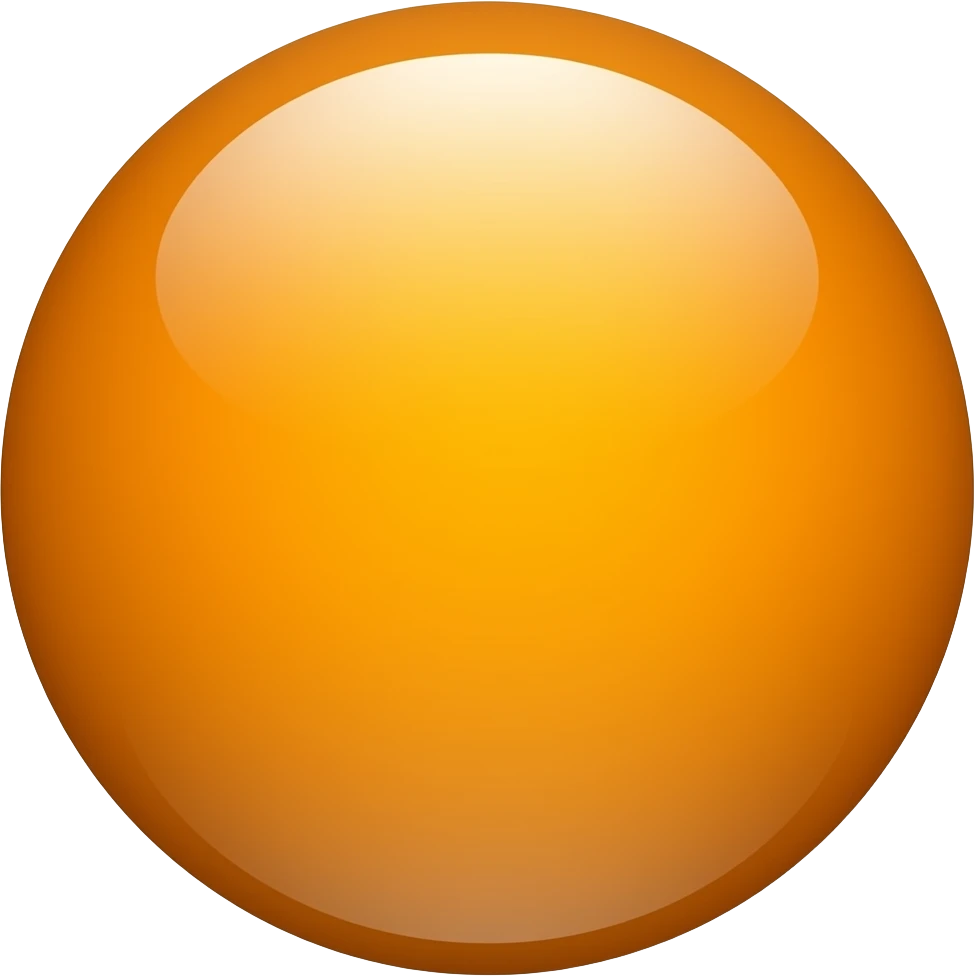orange circle emoji