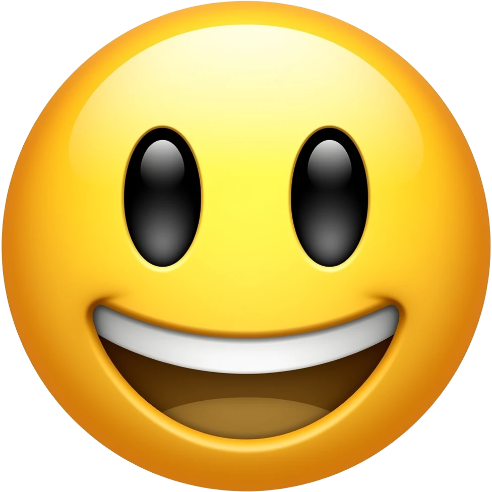 a distorted smiley face emoji