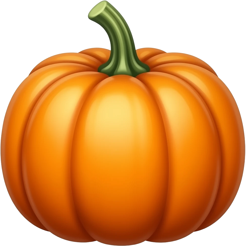 pumpkin natural emoji