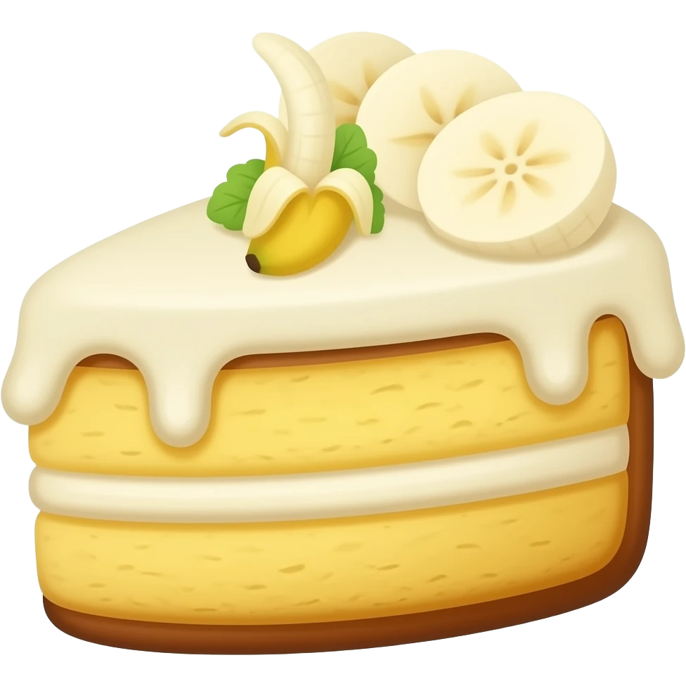 banana-cake emoji