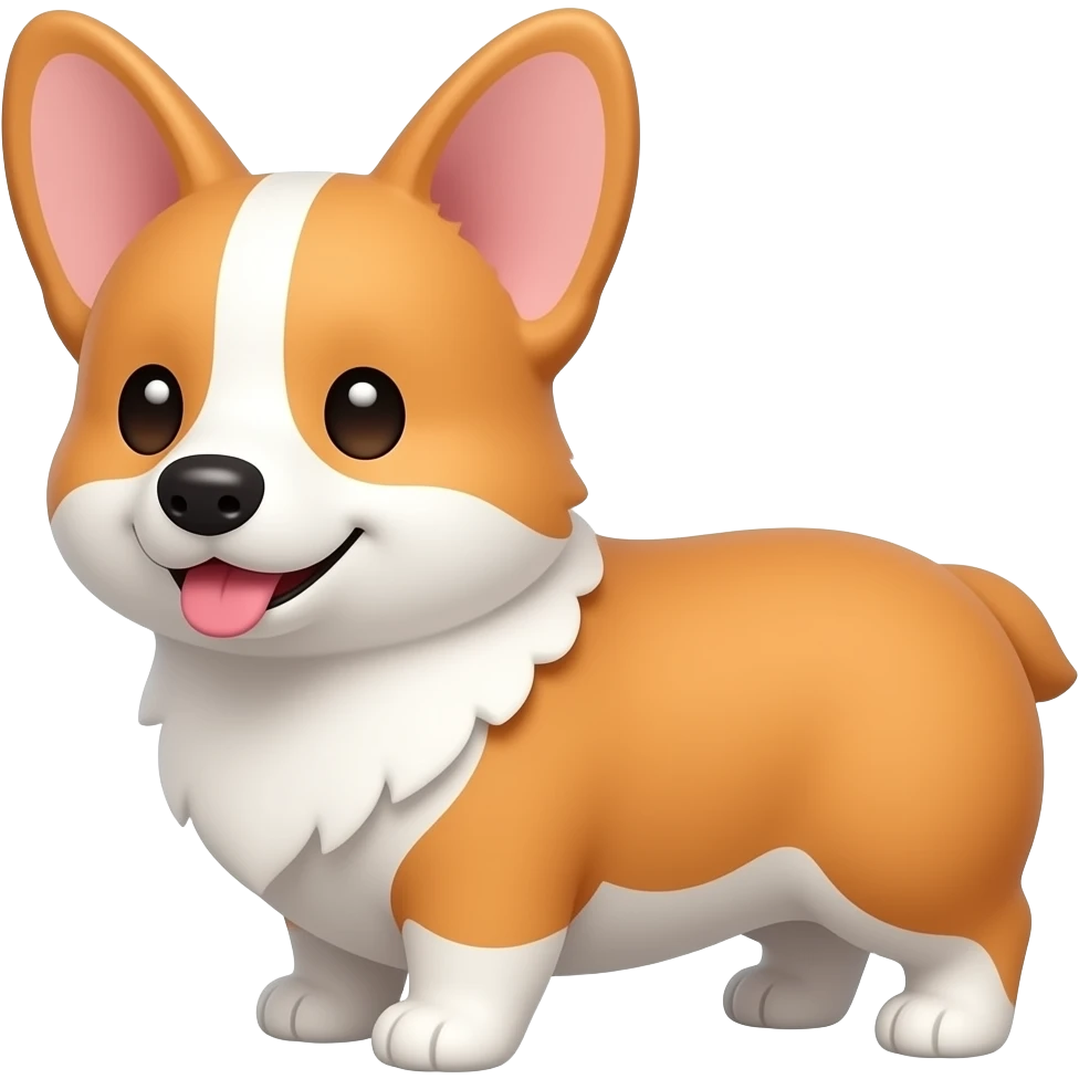 kawaii corgi emoji