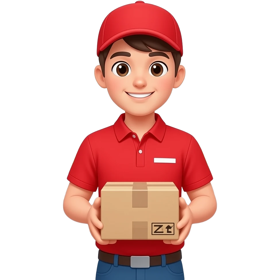 Delivery boy emoji