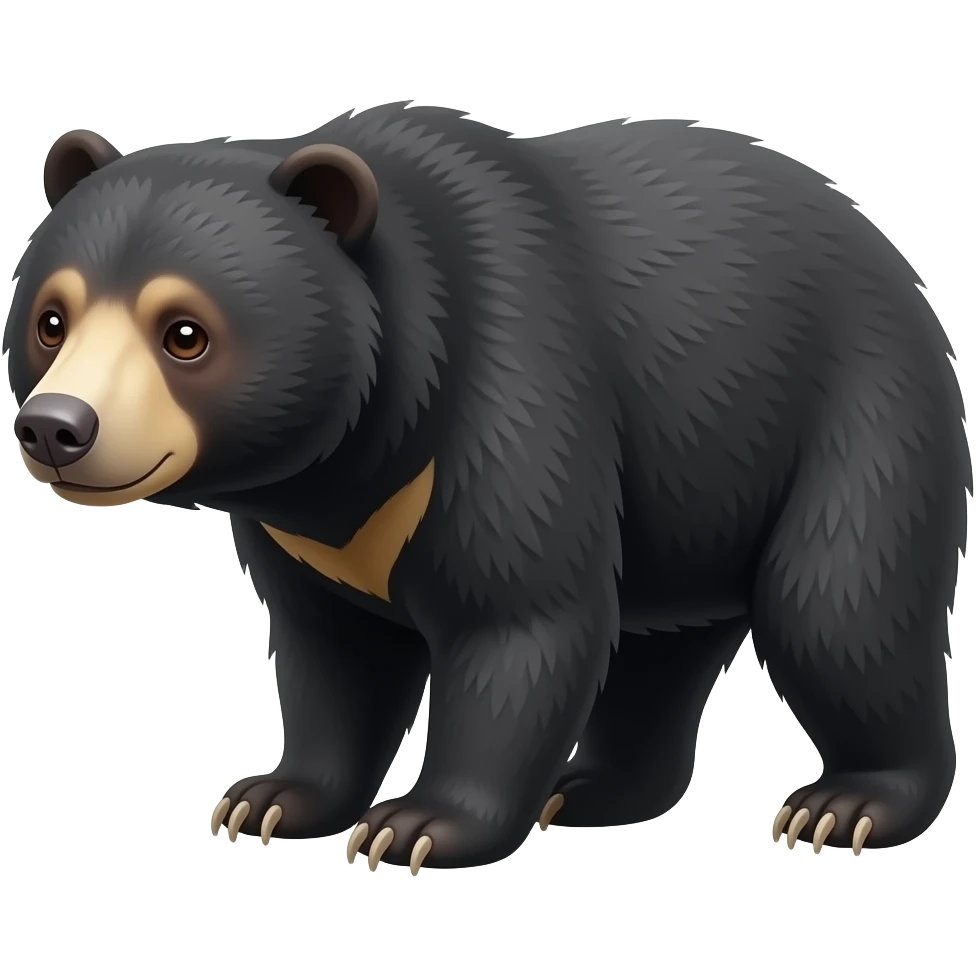 Sunbear emoji