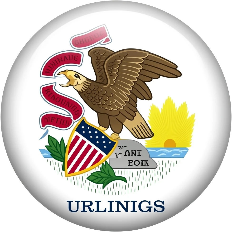 Illinois flag emoji emoji