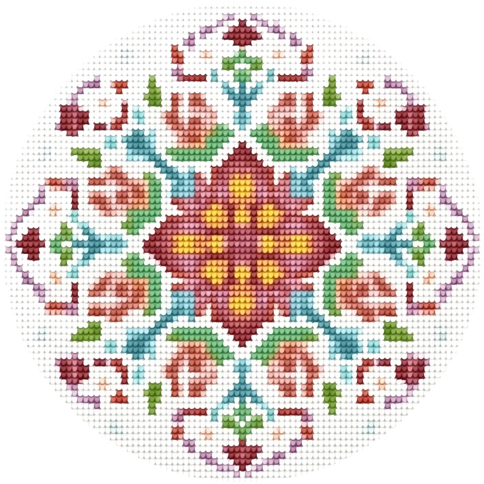 Needlepoint emoji