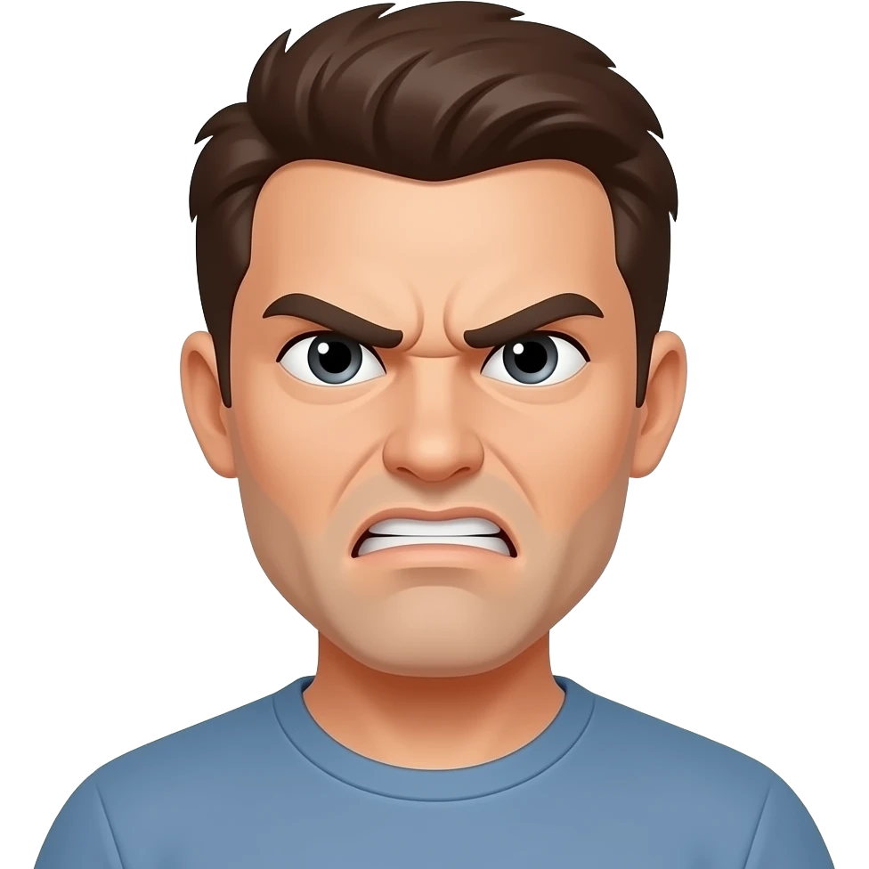 Angry emoji