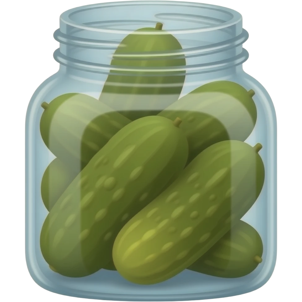 pickle jar emoji