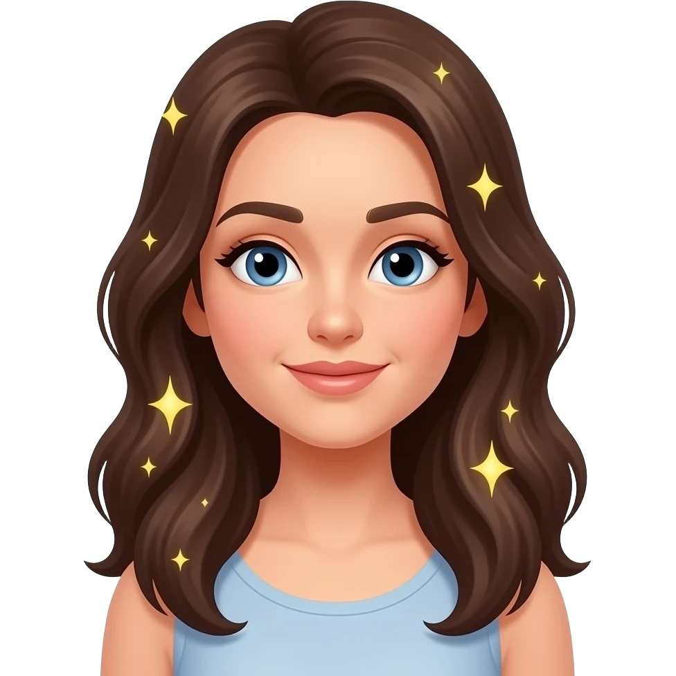 Add ✨around her emoji