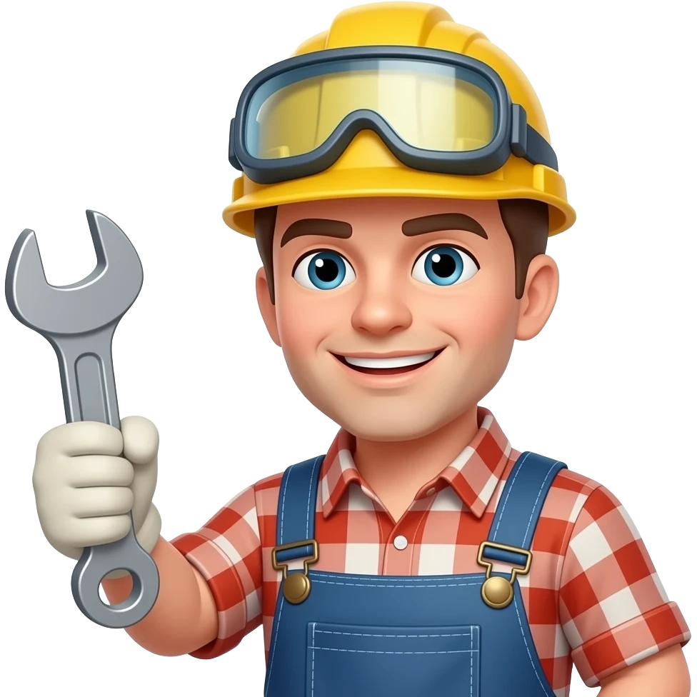 Engineer Sonik cartoon emoji