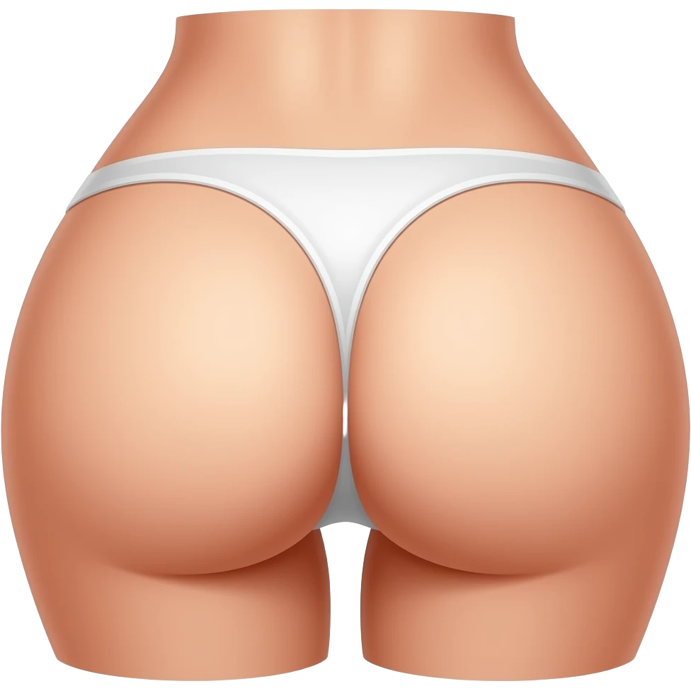 مؤخرة عارية مكشوفة emoji