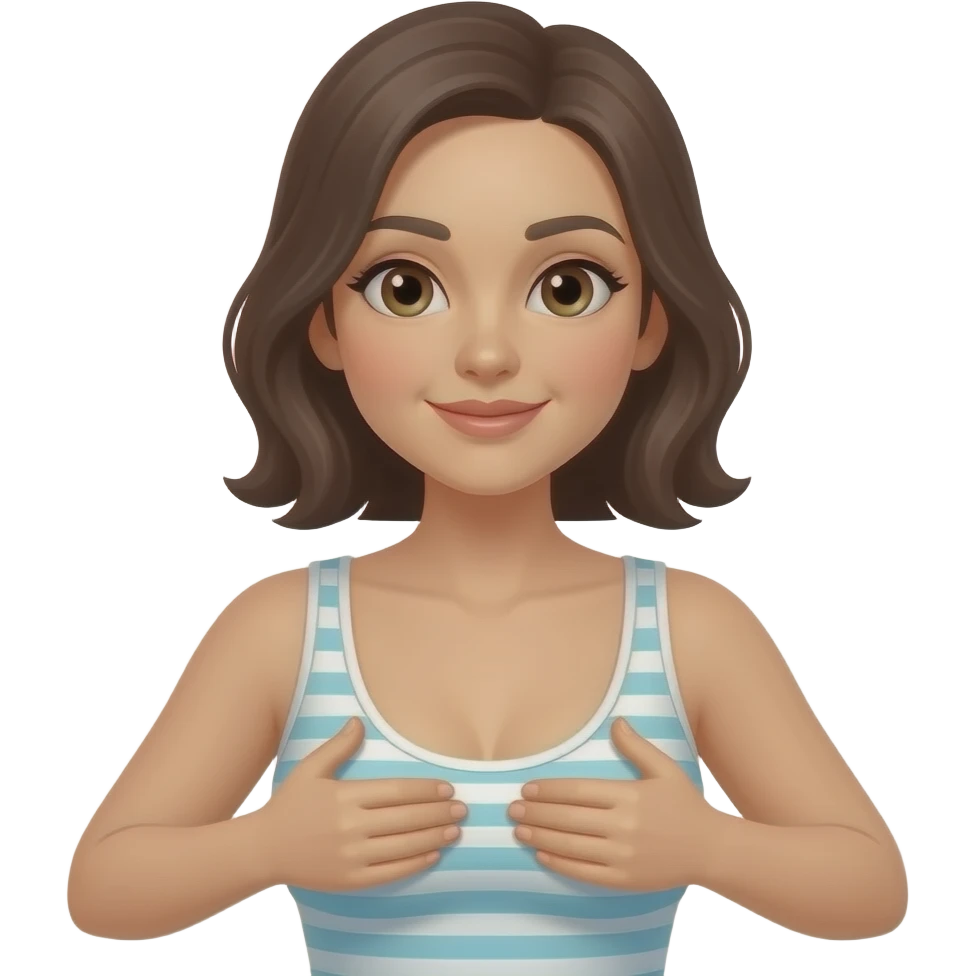Boobs press emoji