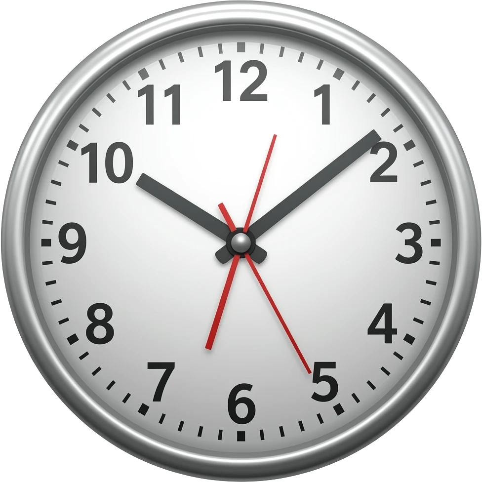 Clock emoji