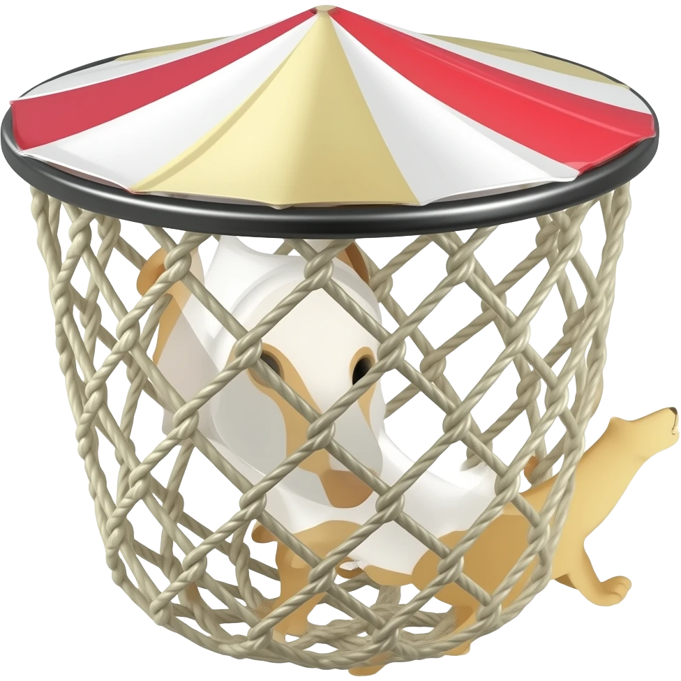 circus rescue net emoji