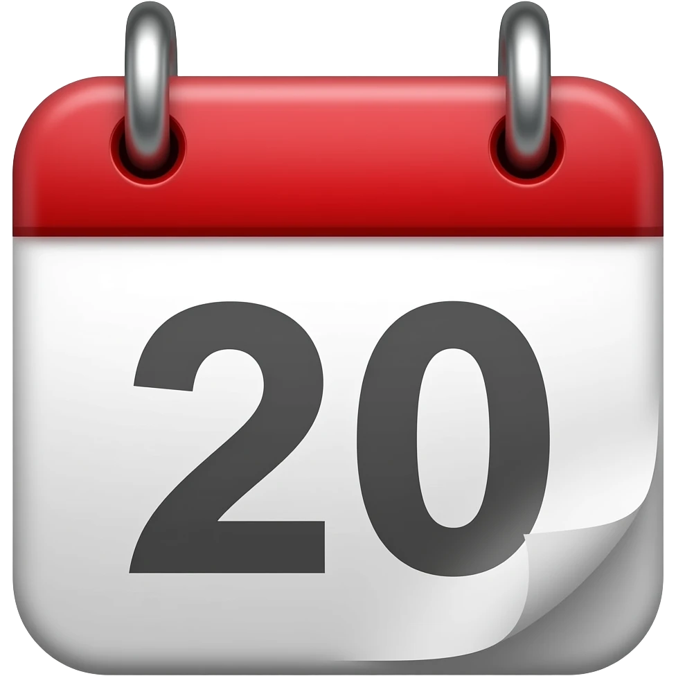 calendar emoji