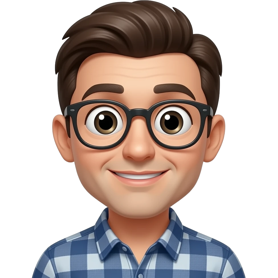 Un emoji débile et qui a les yeux bien écarté emoji