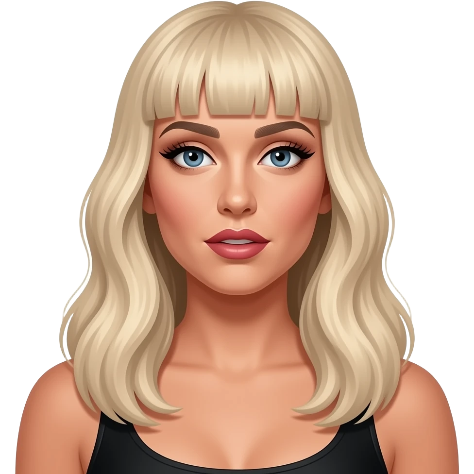 lady gaga from telephone mv emoji