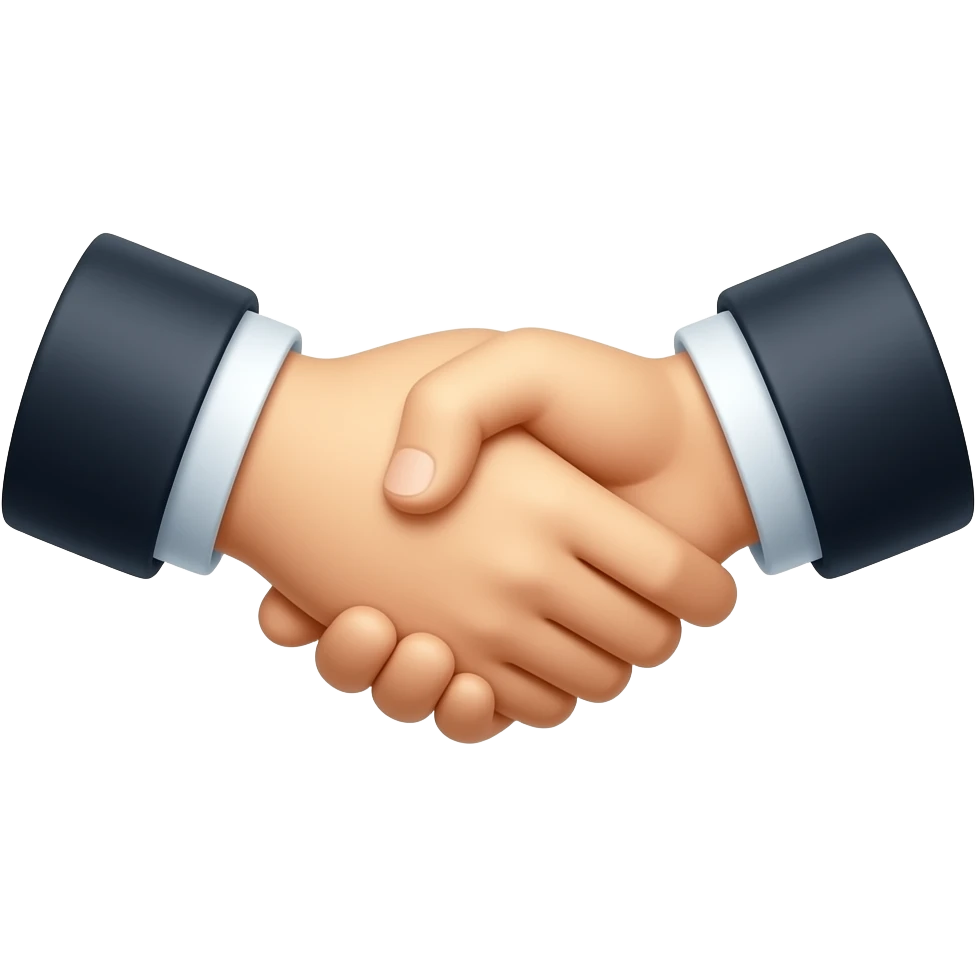 hand shake emoji