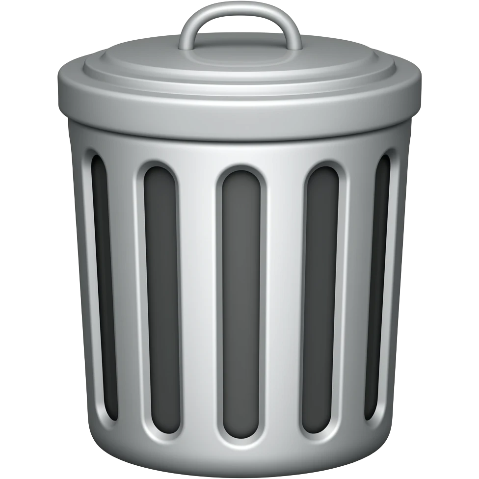 trash can emoji