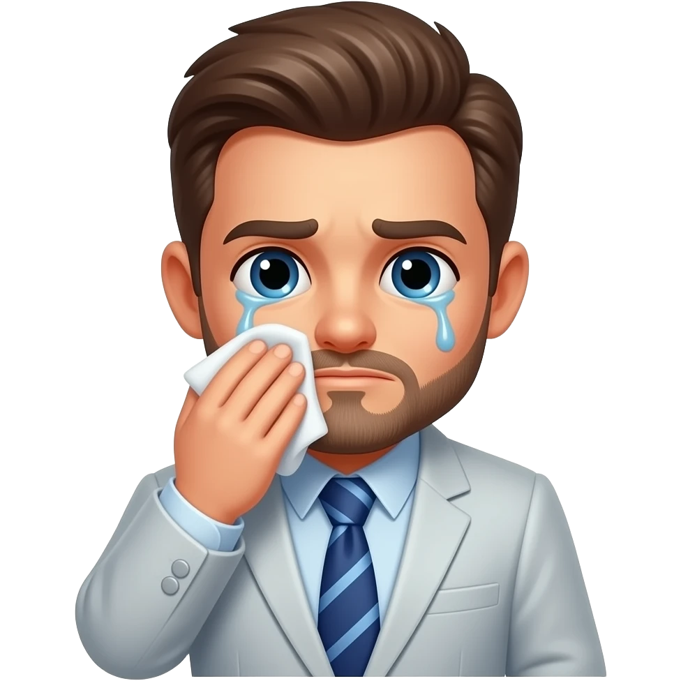 الحبيب يمسح دموع حبيبته emoji