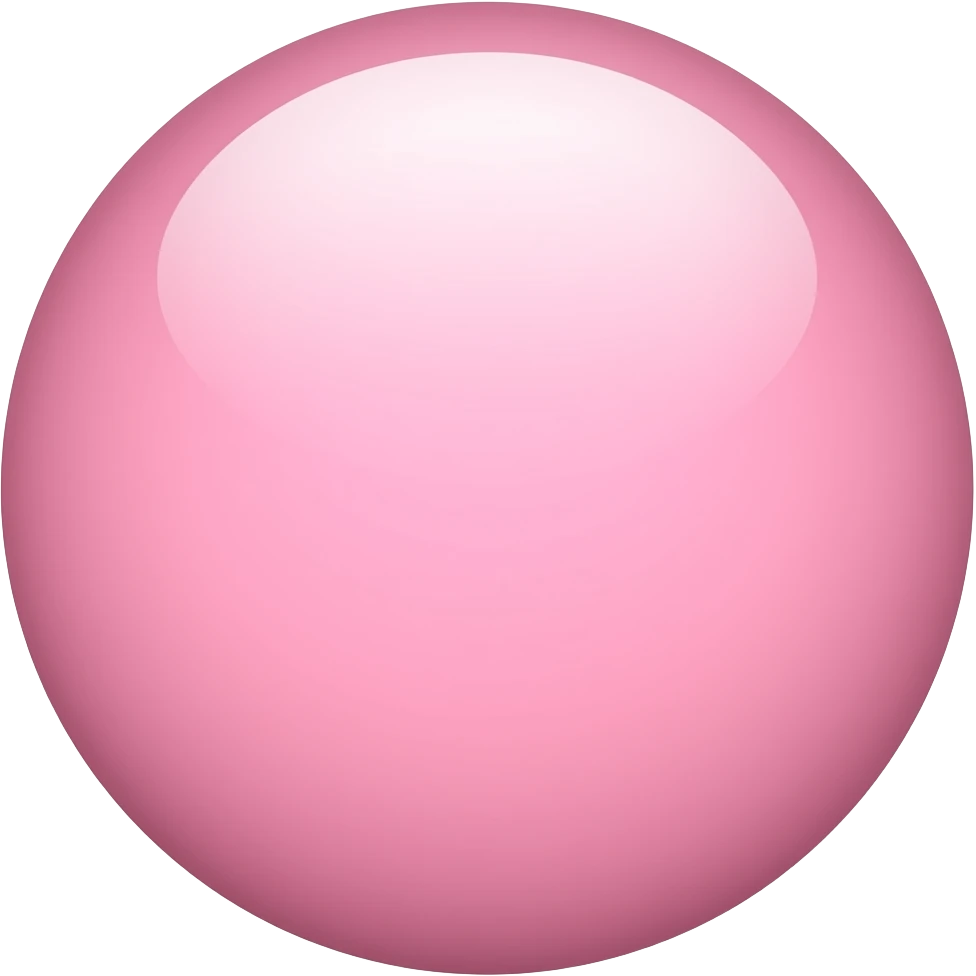 Crie um emoji de círculo Rosa Claro emoji