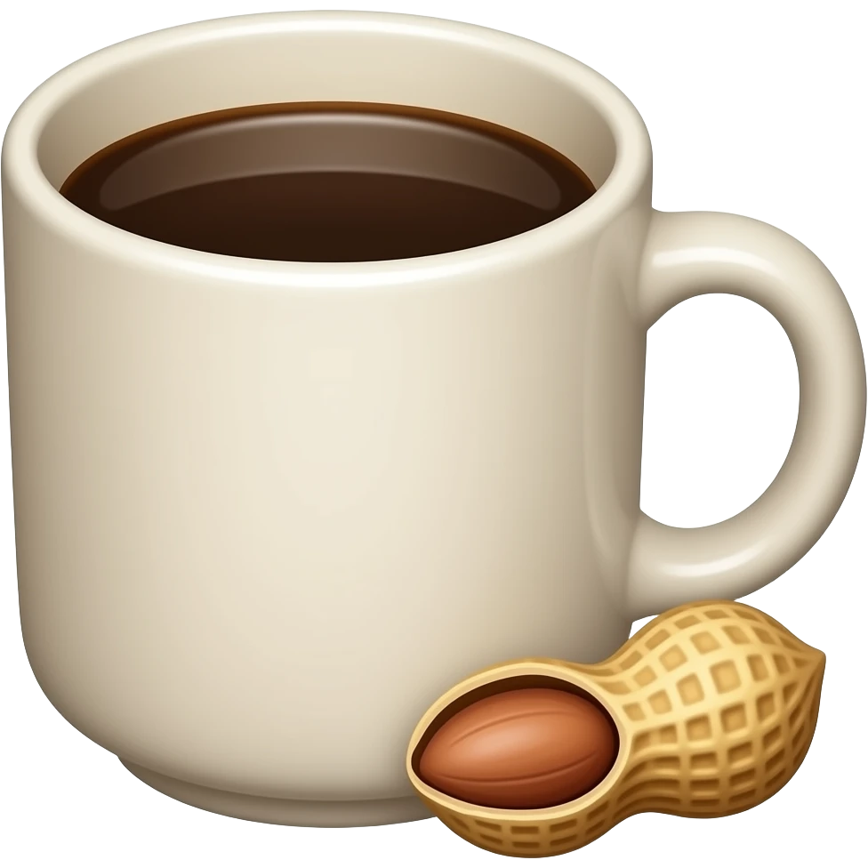 PEANUT COFFEE emoji