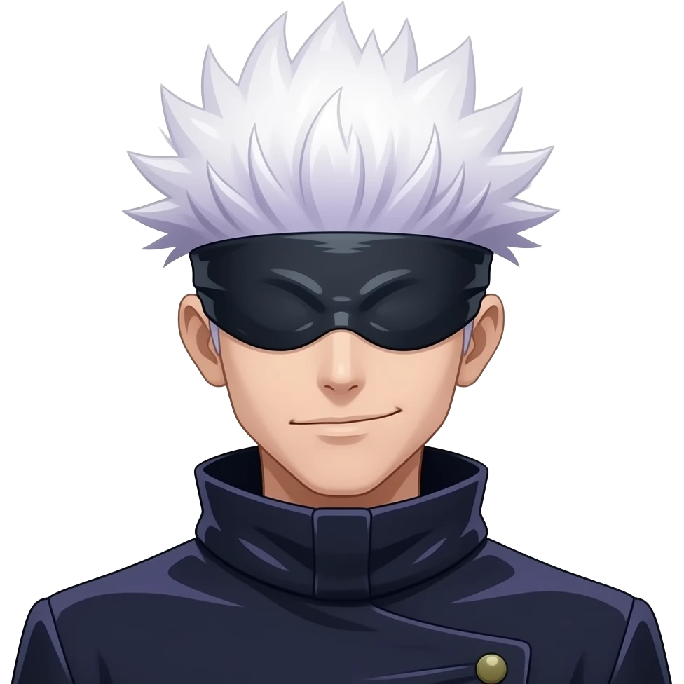 Gojo from jujutsu kaisen emoji