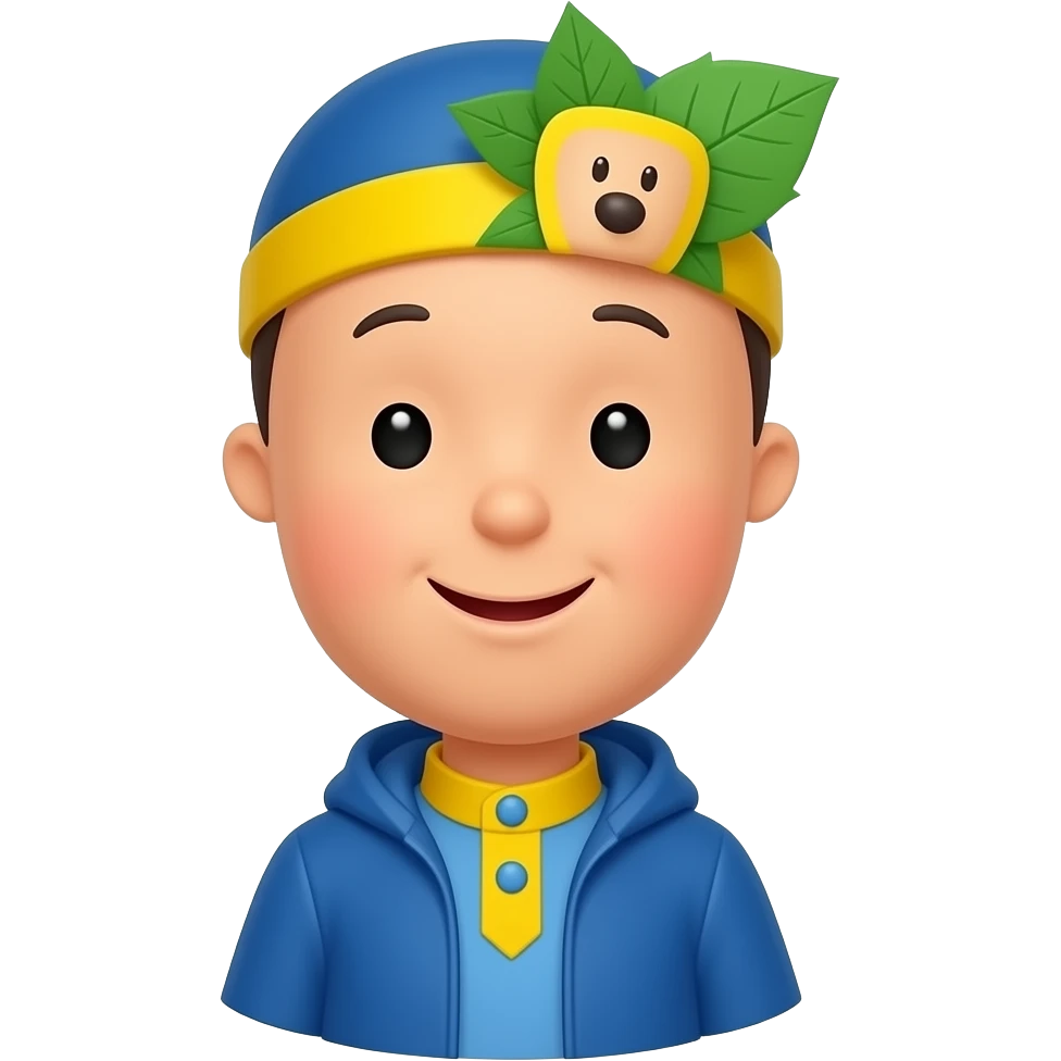 Caillou emoji