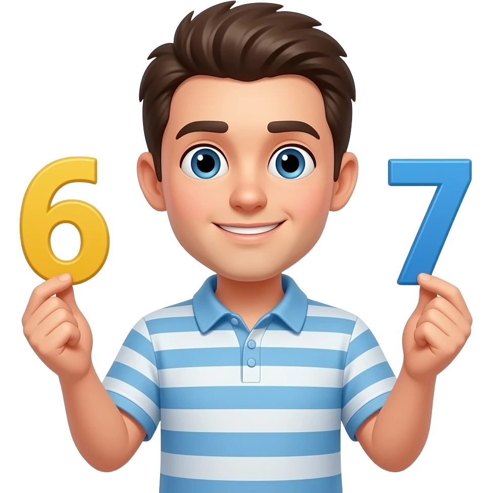 🤷6️⃣7️⃣ emoji