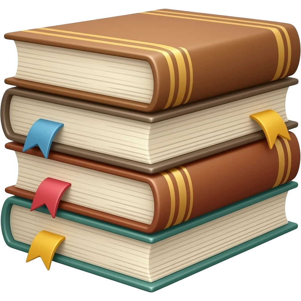 stack books emoji