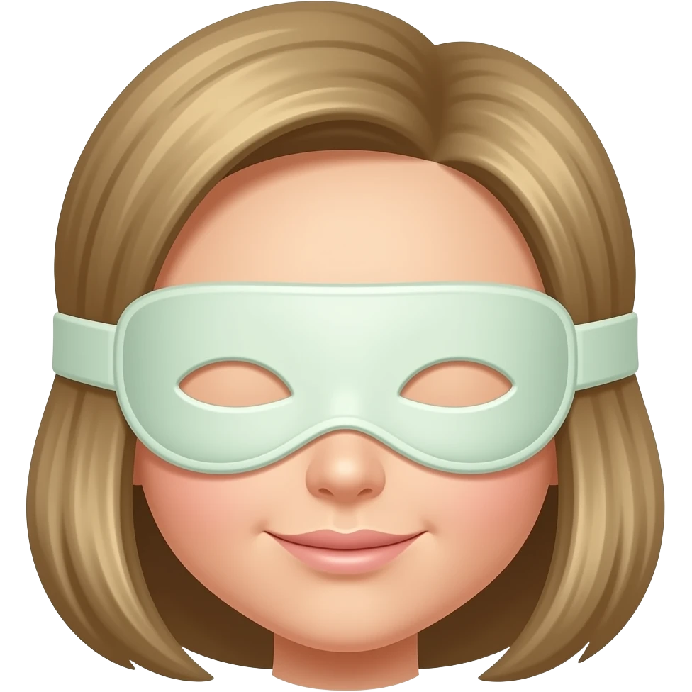 eye mask compress emoji