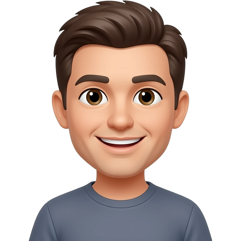 smiley emoji is not a person, but a smiley face emoji