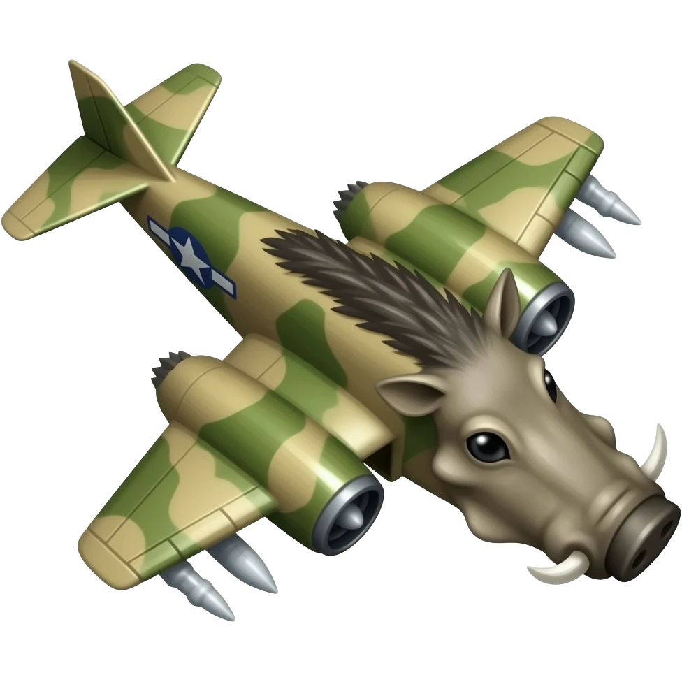A10 warthog  attack aircraft emoji