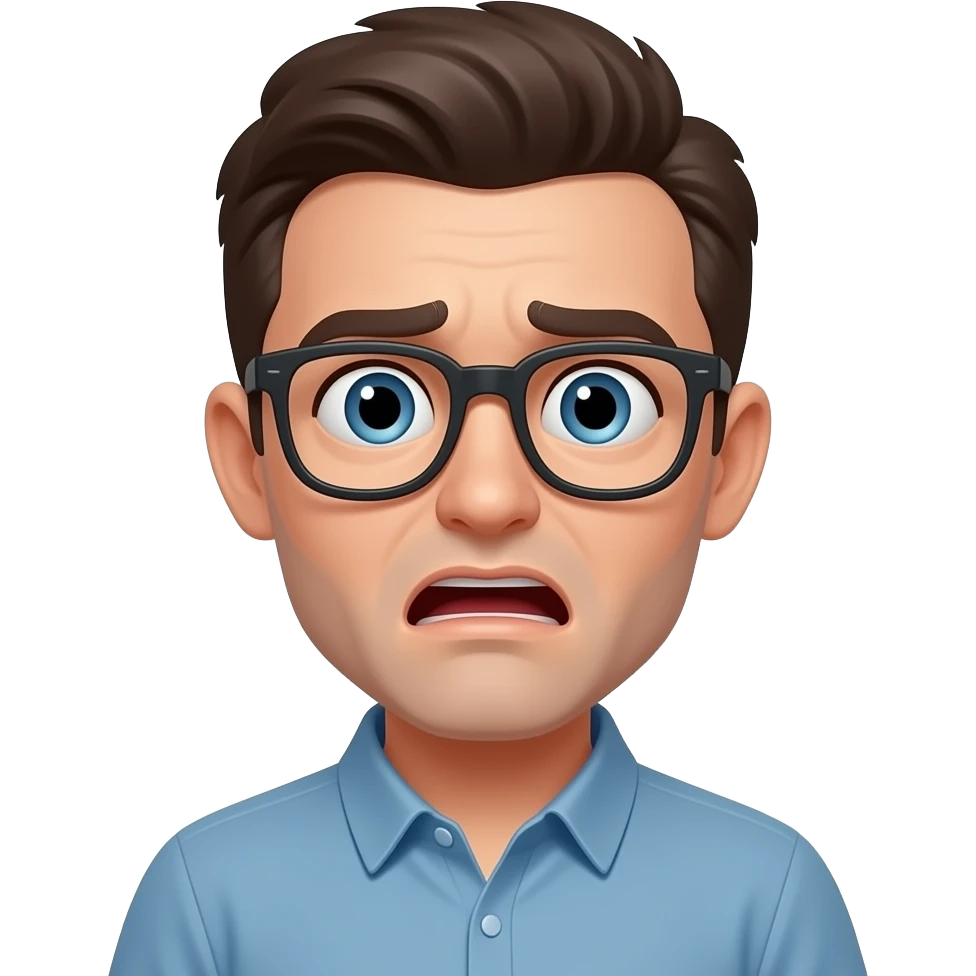 scared emoji