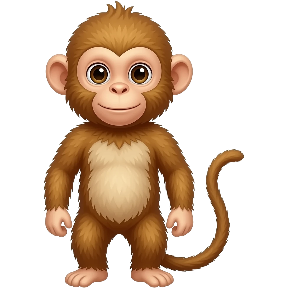 Chinese zodiac,  real monkey emoji