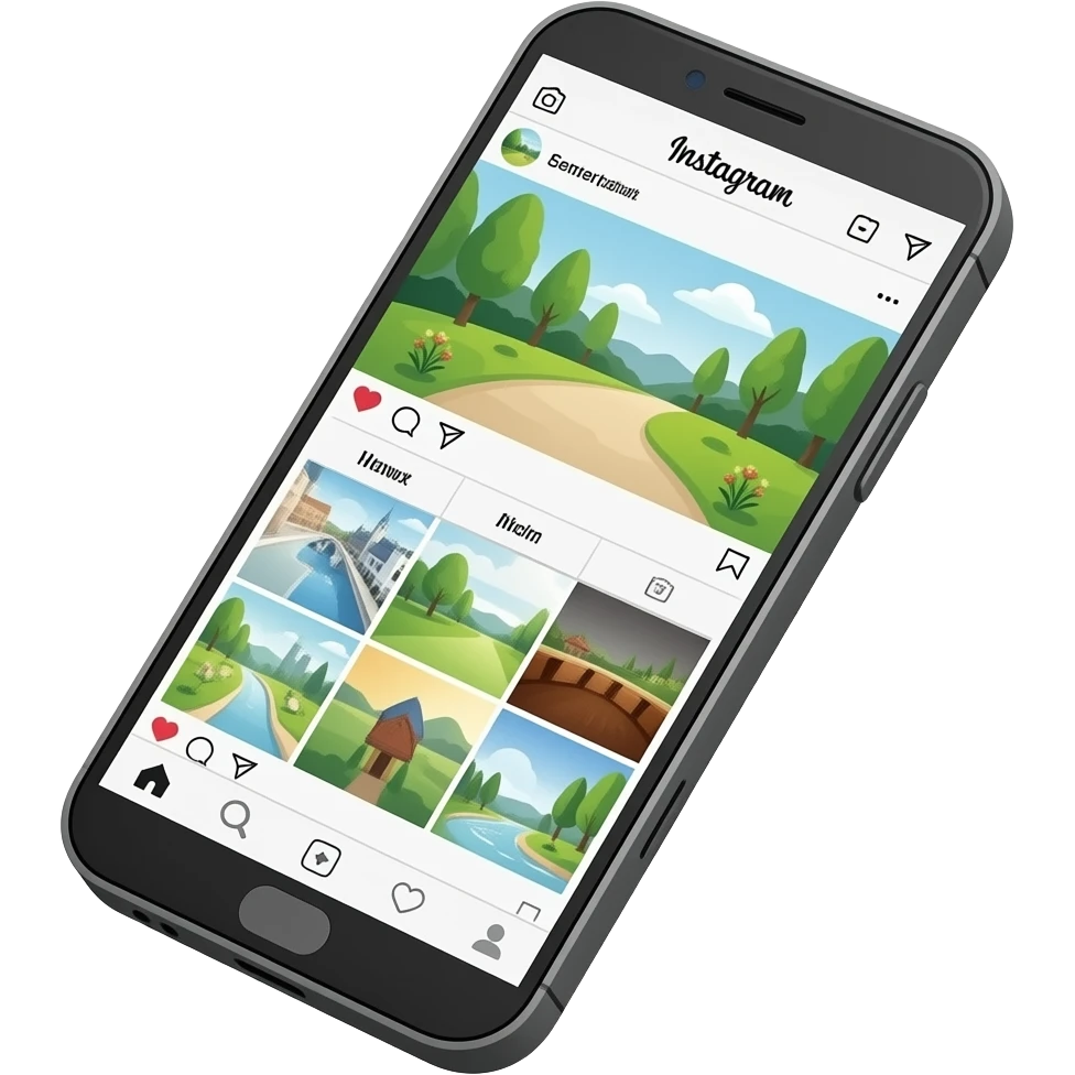 instagram celular emoji