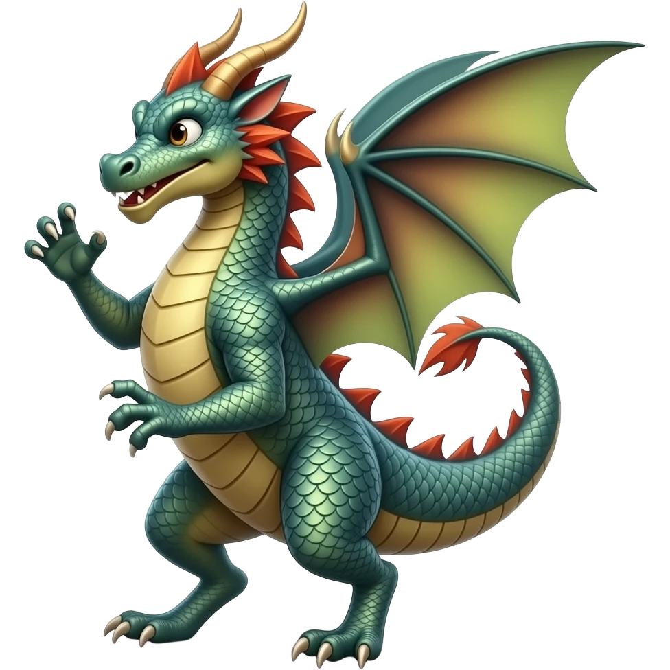 Dragon dance emoji
