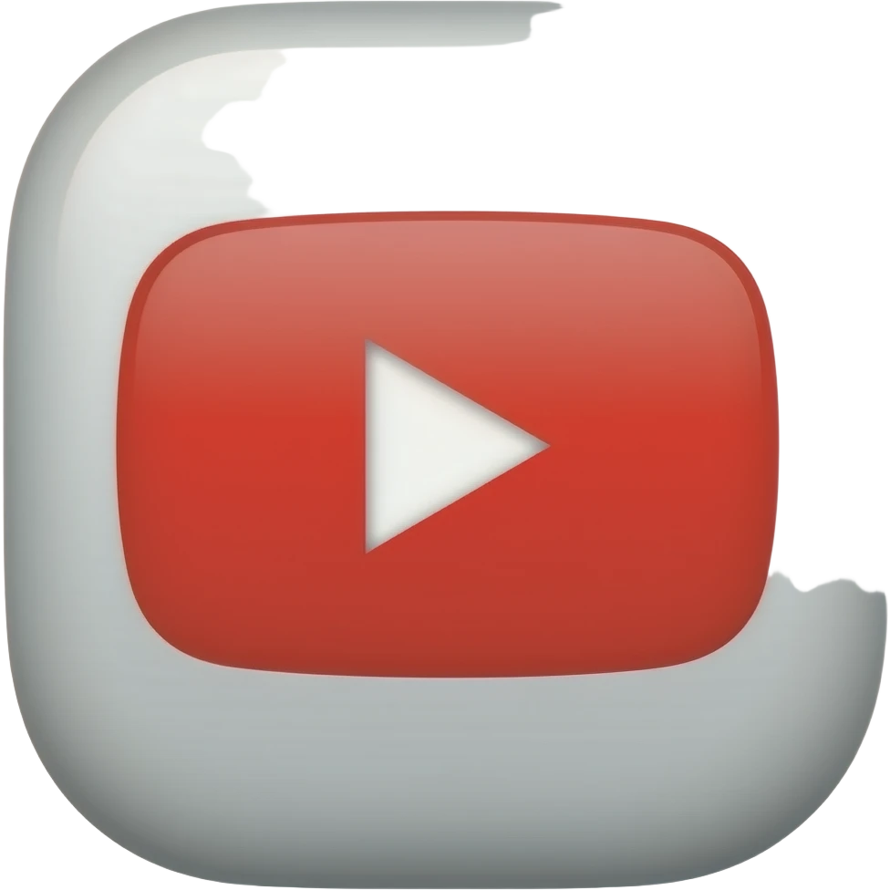 iphone with youtube logo emoji