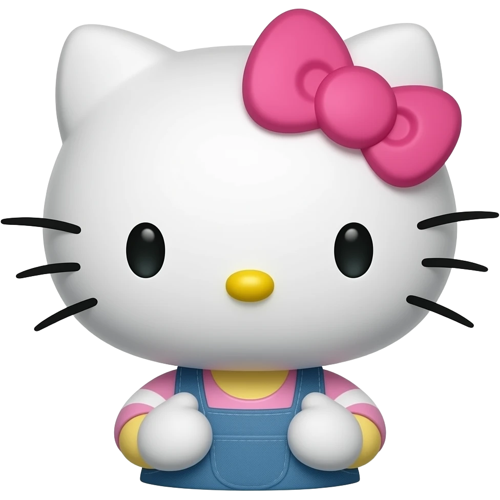 alien as hello kitty emoji
