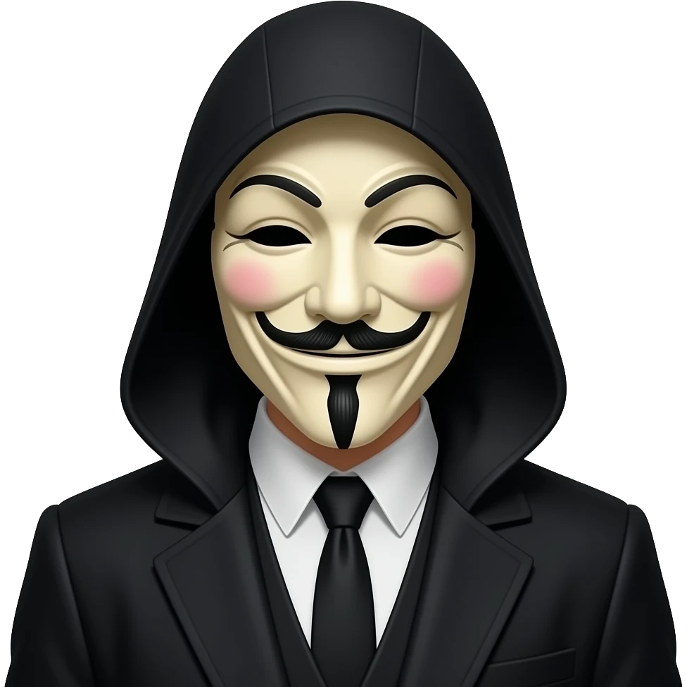 V for vendetta emoji