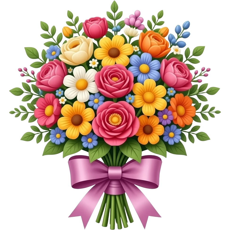 flower bouquet emoji