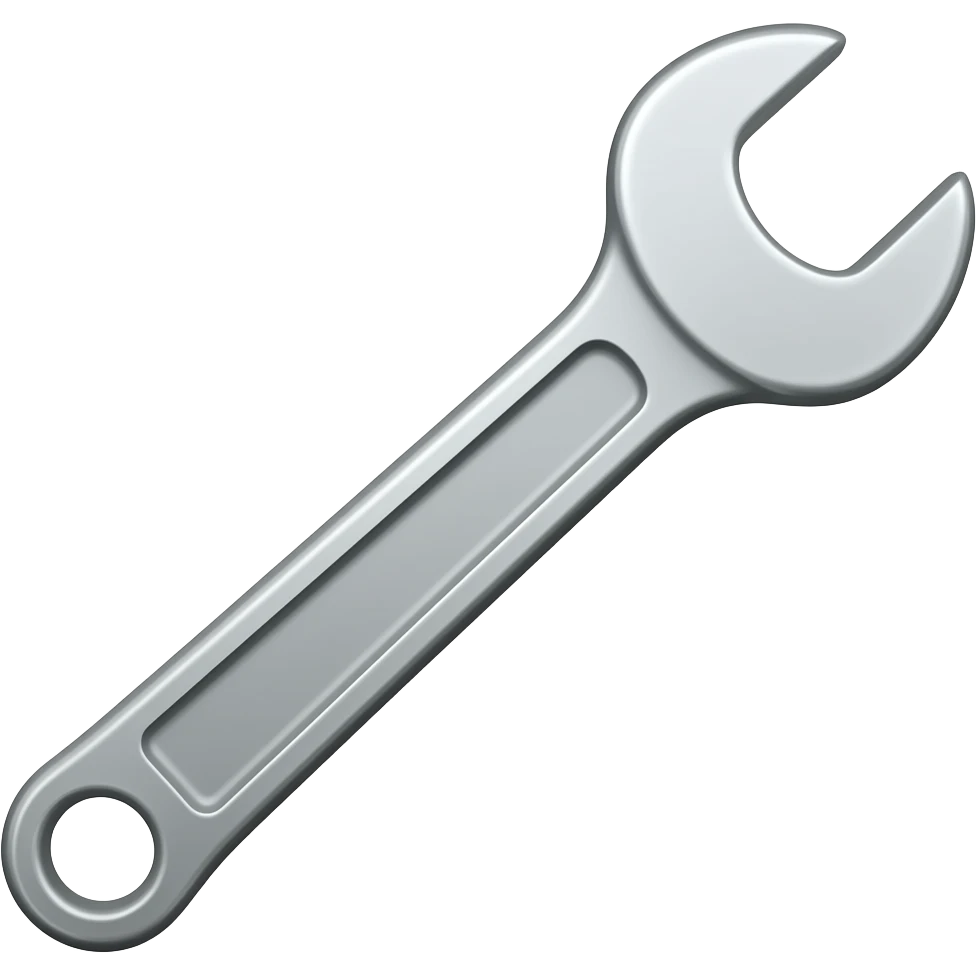 Spanner emoji