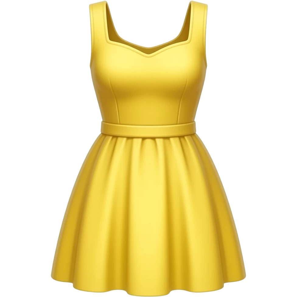Vestido amarillo emoji