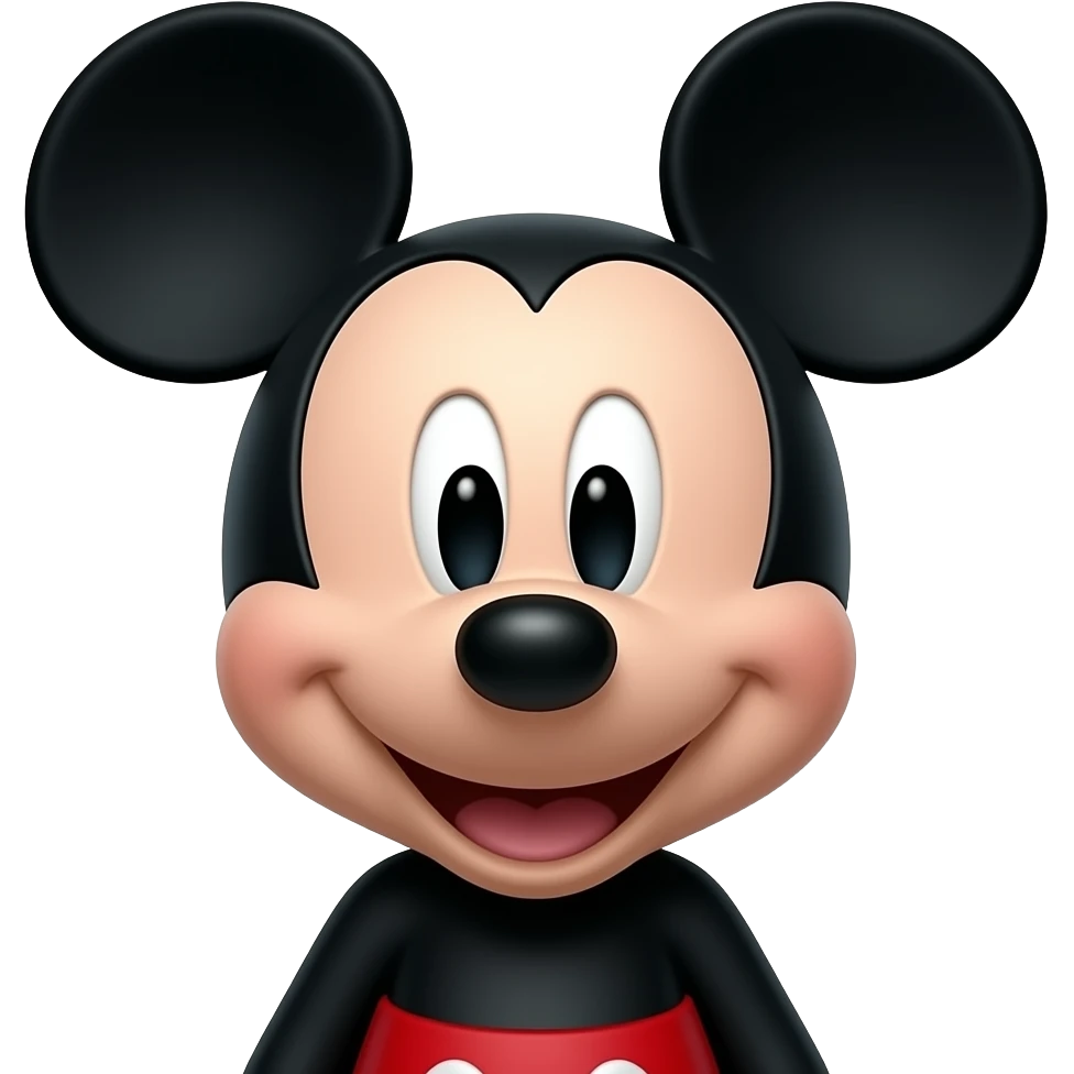 Mickey mouse emoji