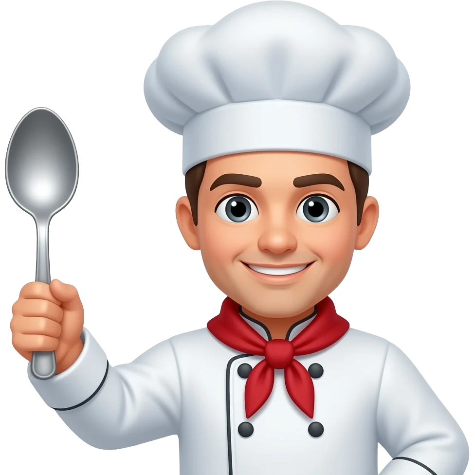 Chef with Spoon emoji