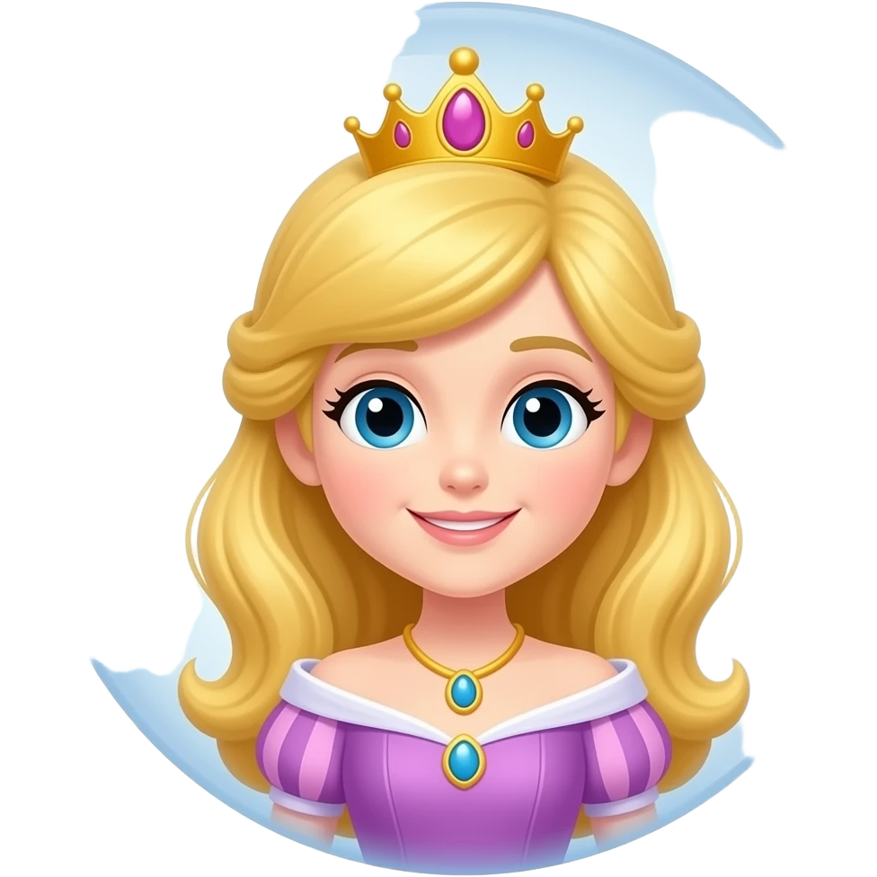 princess bubble emoji