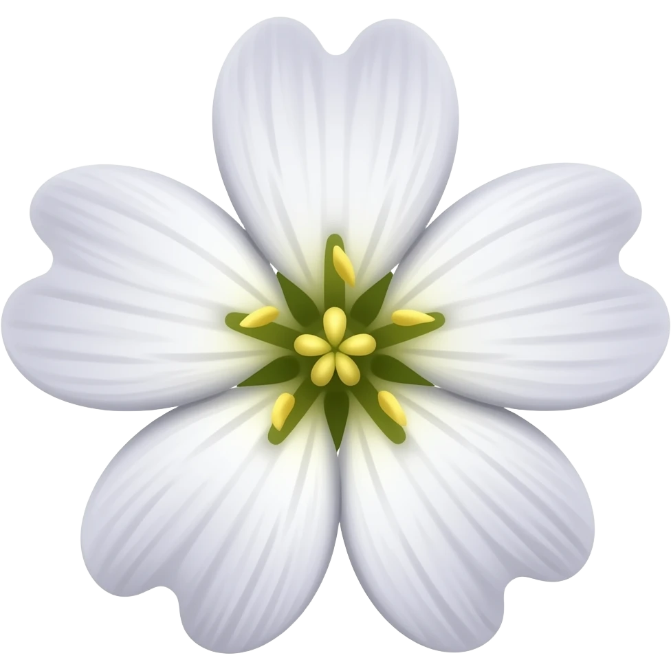 нарисуй цветок thlaspi arvense emoji