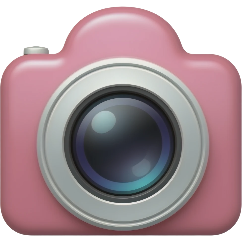 pink camera emoji